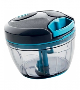 Signoraware Vegetable Quick Chopper/Manual Food Chopper/ Easy To Clean & Easiest to Use/ Durable Hand Held (450Ml), Chops Everything Fruits, Vegetables, Herbs, Onions, Salad, etc. Vegetable & Fruit Chopper