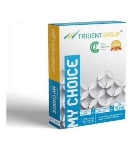 TRIDENTGROUP Mychoice Plain A4 70 gsm A4 paper (Set of 1, White)