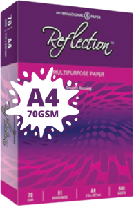 Reflection A4 Plain 70 gsm paper (Set of 1, White)