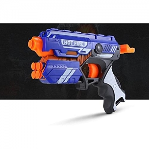 Toylelo Blaze Blaster Storm Hot Fire Shooting Toy Gun with 10 Soft Foam Bullets Perfect Guns for Boys Kids, Toy Gun, Toy Gun Pistol, Toy Gun for Boys Toys for Boys Gun (for 12 Years)