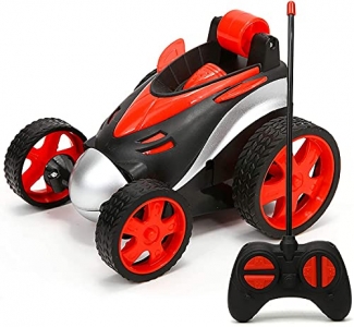 Toylelo Stunt Car, 4WD 2.4GHz Double Sided Rotating 360 Flips Vehicles, Drift High-Speed Off-Road Stunt Truck Toys for 3-12 Year Old Boy (Multicolor)